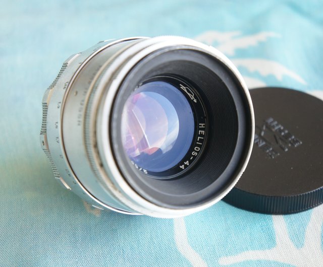美品+ シルバー Helios-44 58mm f2 8枚羽　M39 M42 超希少 シルバー Helios-44 58mm f2 8枚羽 M39 M42 Helios-44
