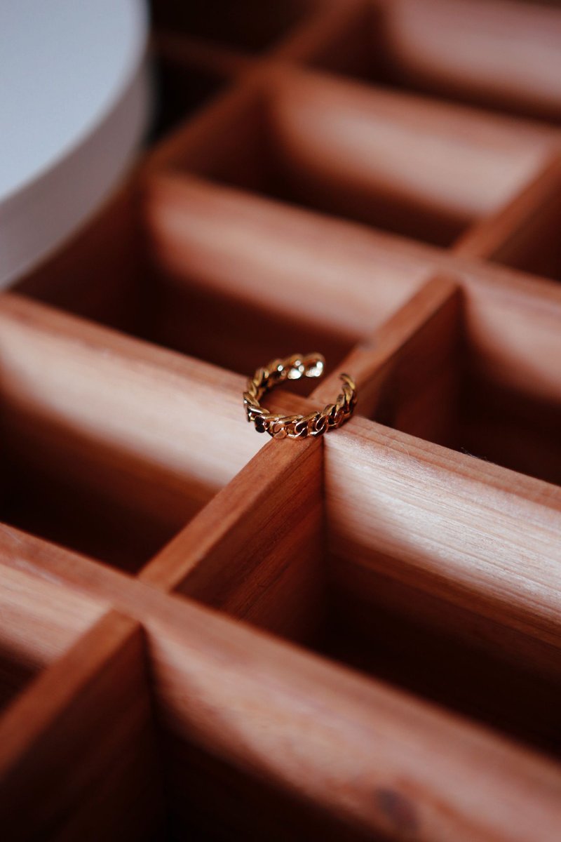 COR-DATE / 鏈條戒指 - 戒指 - 其他材質 