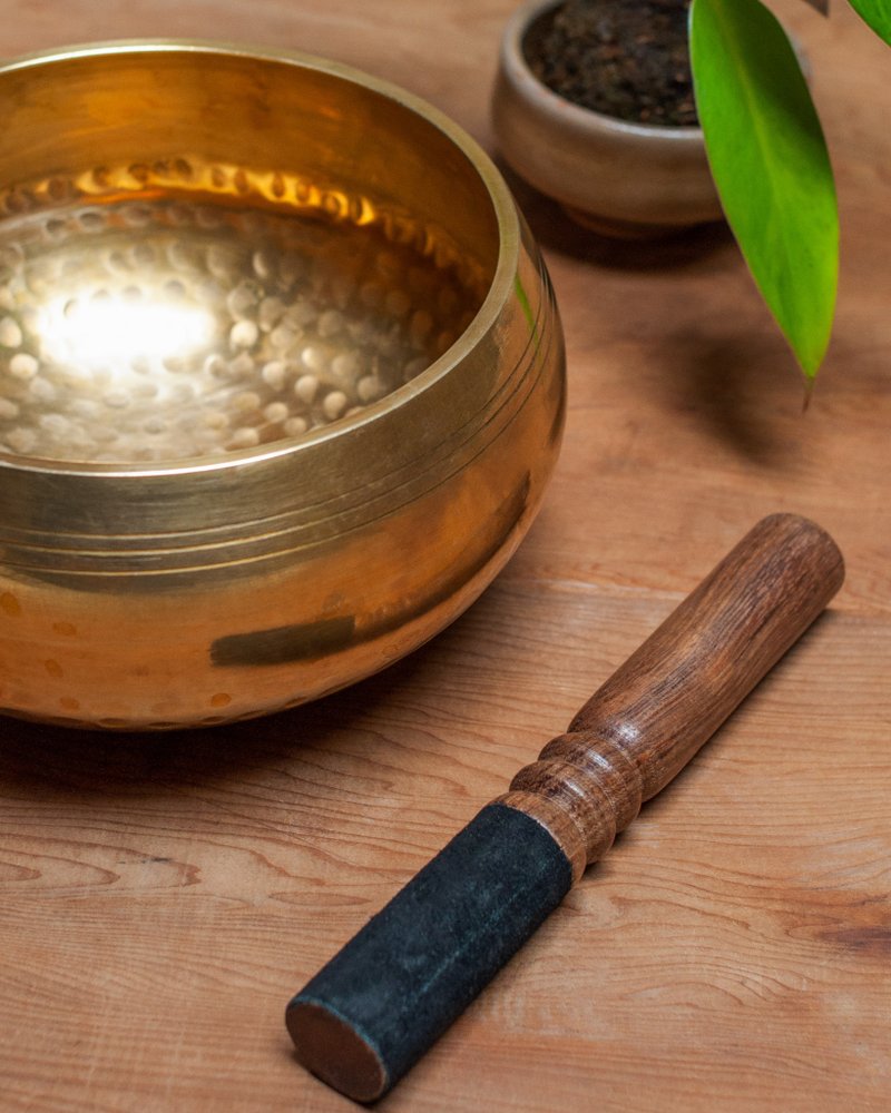 Knock Knock Bronze Singing Bowl_Fair Trade - กีตาร์เครื่องดนตรี - โลหะ สีทอง