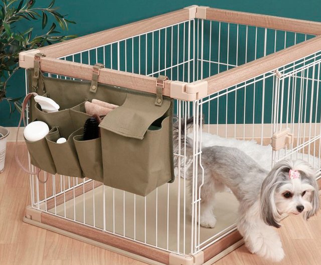 Circle dog cage best sale