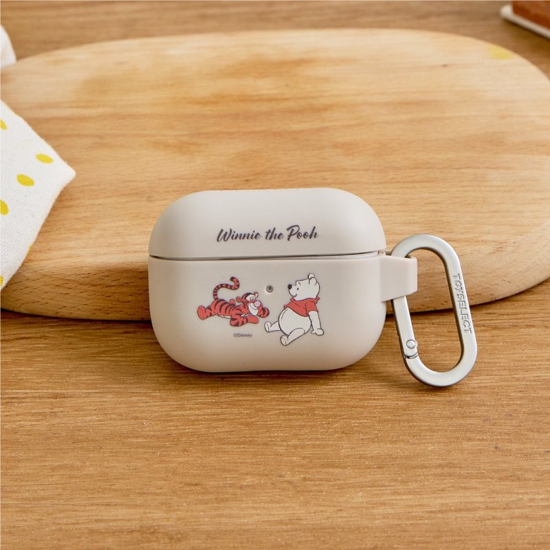 Disney小熊維尼-維尼與跳跳虎的休憩強悍防摔AirPods保護套 - AirPods/耳機保護套 - 塑膠 多色