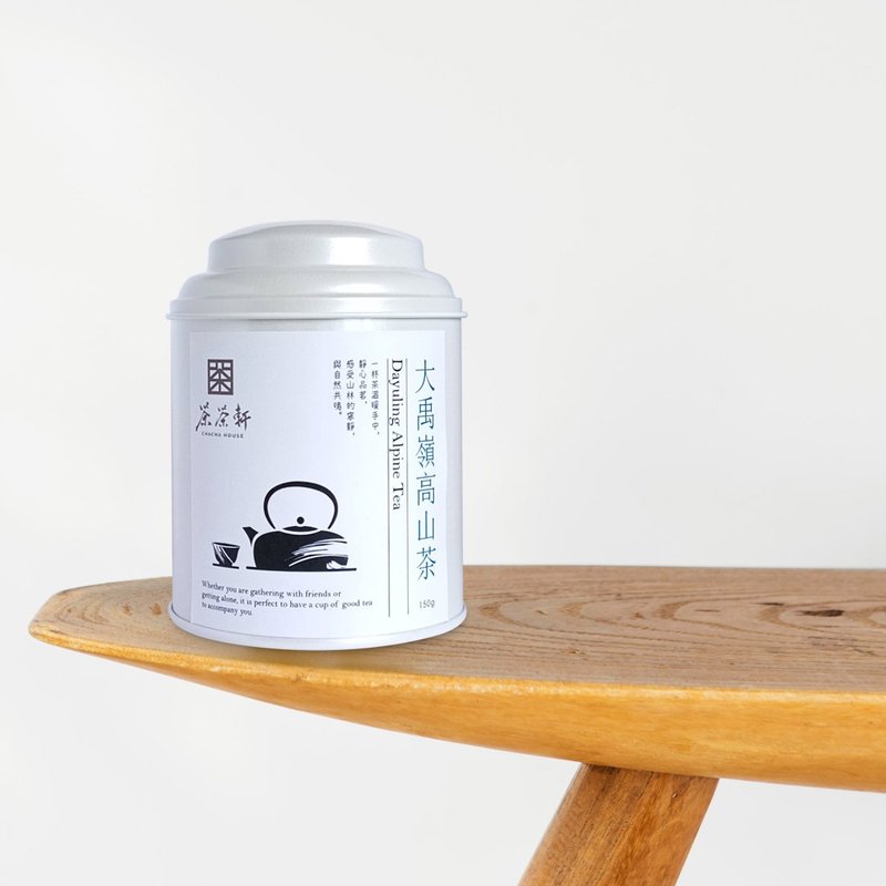 茶茶軒 - 大禹嶺高山茶 - 150g 罐裝 - 茶葉/茶包/水果茶 - 新鮮食材 咖啡色