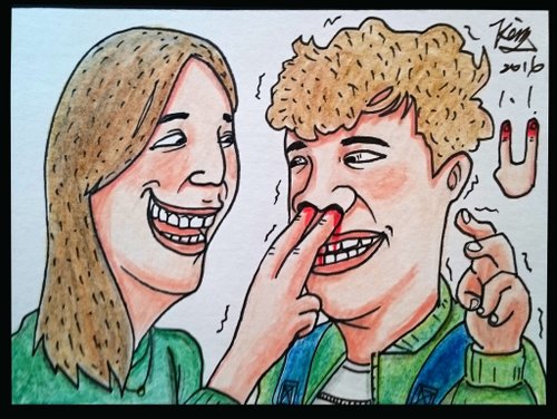 ダブル限定/カスタムカラーポートレート/面白いアメリカンスタイル/ポートレート、ペット、サプライズ/ MKAC