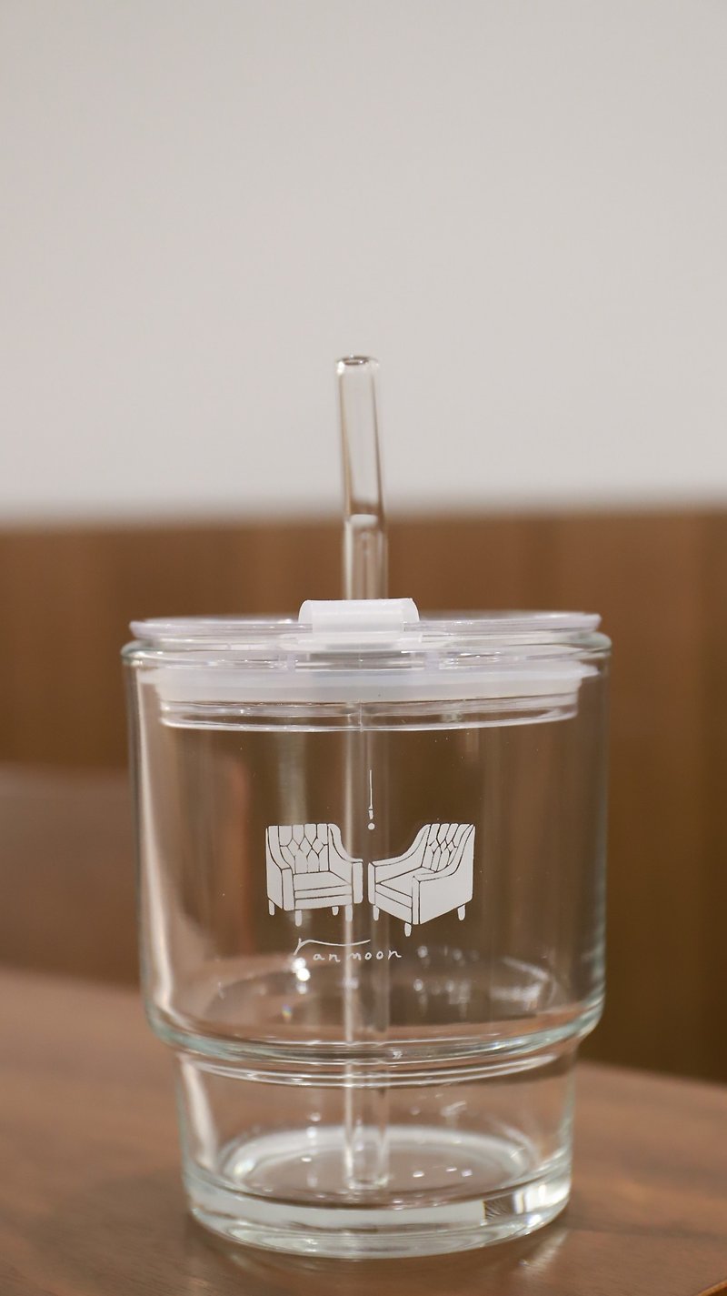 ranmoon environmentally friendly glass water cup - กระติกน้ำ - แก้ว สีใส
