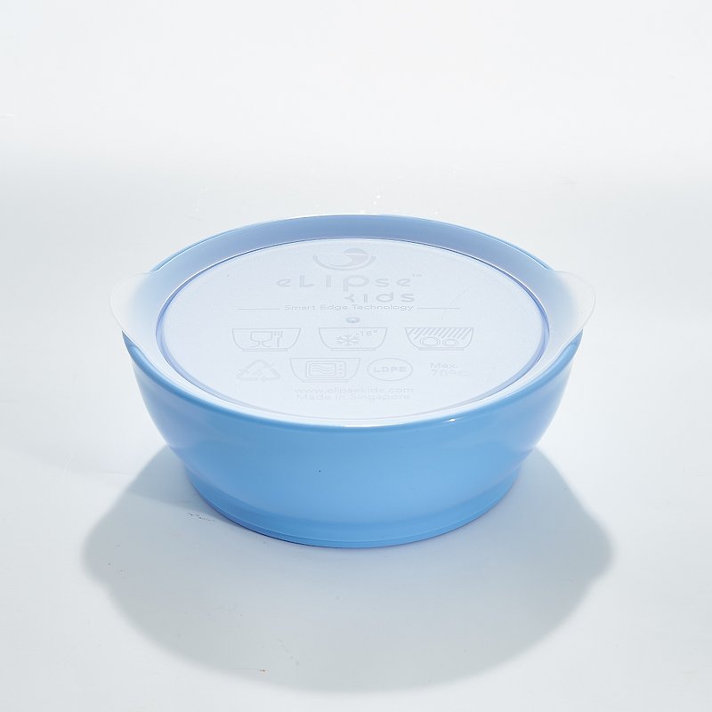 eLipseKids 附蓋學習餐碗 單入新包裝無吸盤 - 兒童餐具/餐盤 - 塑膠 