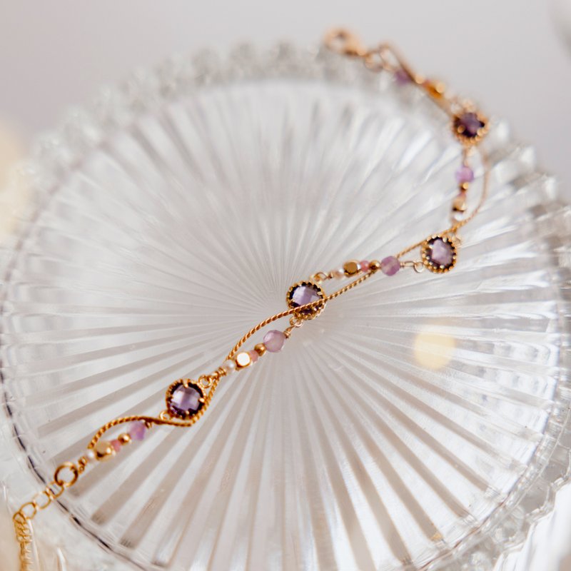 Guiren - Bracelets - Gemstone Purple