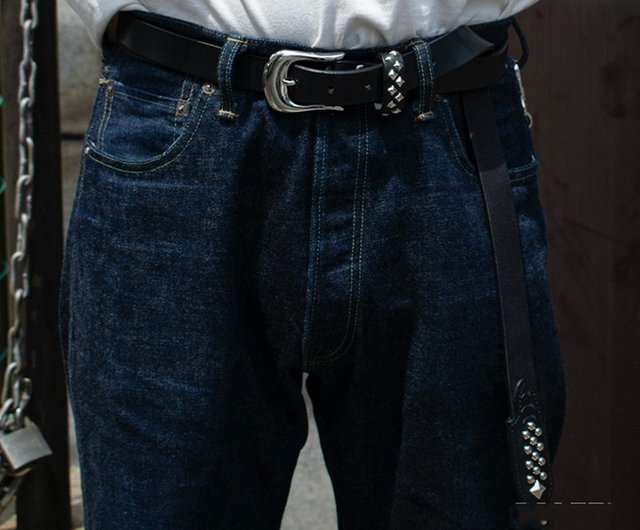 スタッズナローロングベルト　シルバー　ミッスーリ　HTC CALEE スタッズナローロングベルト シルバー ミッスーリ HTC CALEE