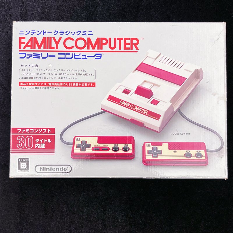遊戲機 九成新展品 任天堂 Nintendo FC 正版紅白機 迷你版 - 科技小物 - 其他材質 紅色