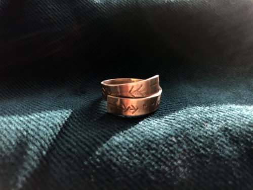 微。WEI metalsmith 埃及系列之 十一 咒語戒指