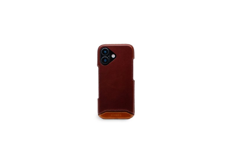 iPhone 17 經典系列-磁吸手機皮套-巧克力 - 手機殼/手機套 - 真皮 咖啡色