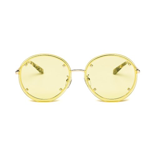 HEX Eyewear 墨鏡 | 太陽眼鏡 | 黃色造型 | 台灣製造 | 膠框 | 不鏽鋼