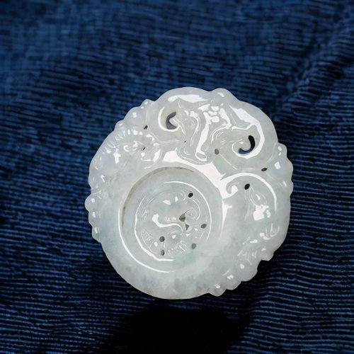 瓔珞珠寶盒 E.L.Jewelry Box 冰種翡翠巧雕三羊開泰 | 天然緬甸玉翡翠A貨 | 送禮