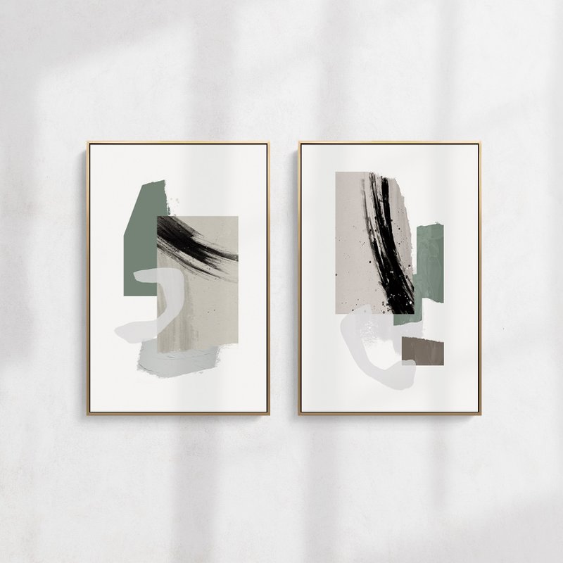 Gentle Descent | Art Print | Wall Art - โปสเตอร์ - ไม้ 