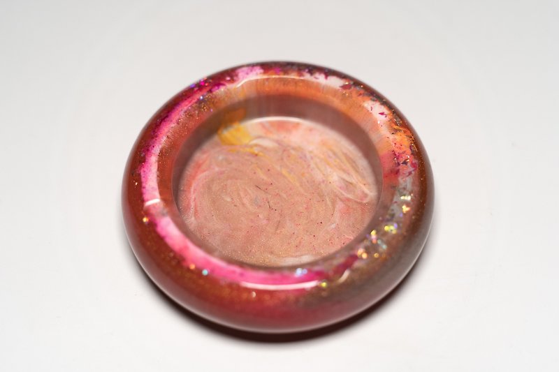 丸薬灰皿キャンドルホルダー - 置物 - レジン 多色