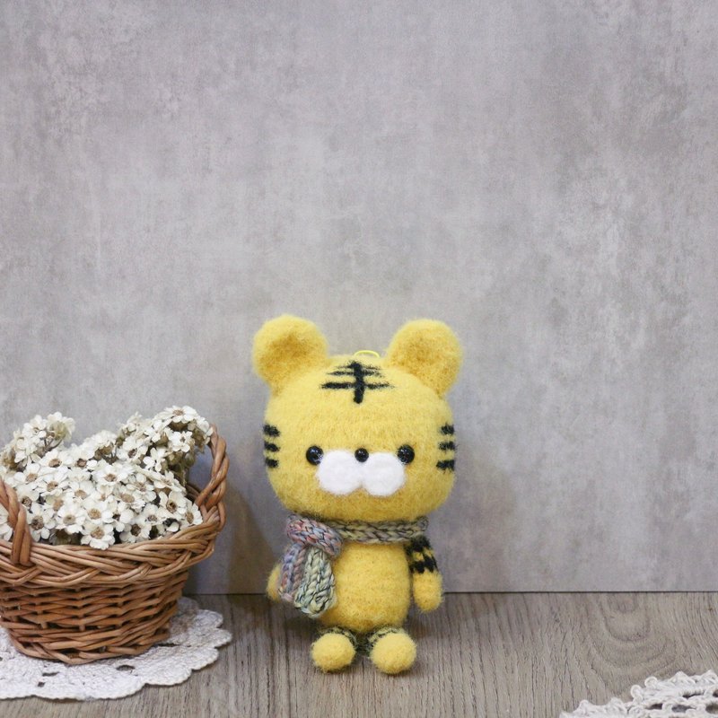 Mao Mao - tiger doll. Baby salon. Charm. key ring - Stuffed Dolls & Figurines - Other Man-Made Fibers 