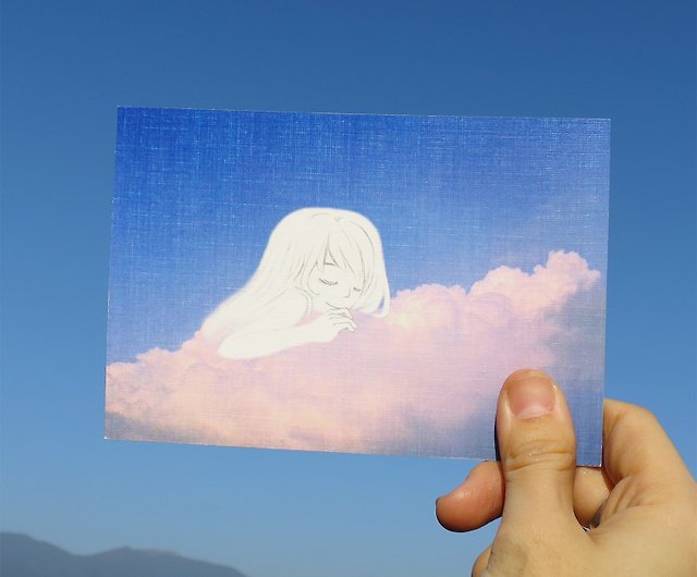 かっこいいカード 多機能収納ポストカード 幸せを静かに描く ショップ Huai Huai 壞壞 カード はがき Pinkoi