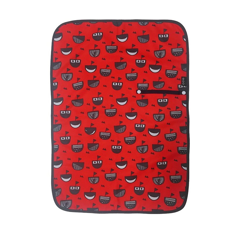 OGG Adventure Fun sided Universal waterproof mat ♥ Little pirate ship (limited edition) - Other - Polyester Red
