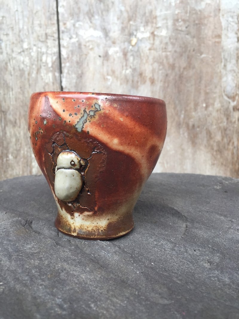 Mr. Song [lonely bird] - Mugs - Pottery Red