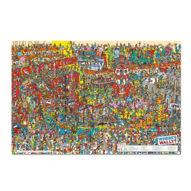【威利在哪裡】有趣互動海報/WHERE'S WALLY - 海報/掛畫/掛布 - 紙 多色