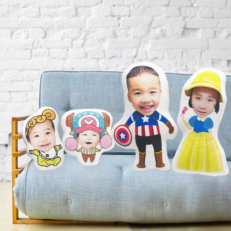 Customized photo custom large cute blanket - หมอน - ผ้าฝ้าย/ผ้าลินิน 