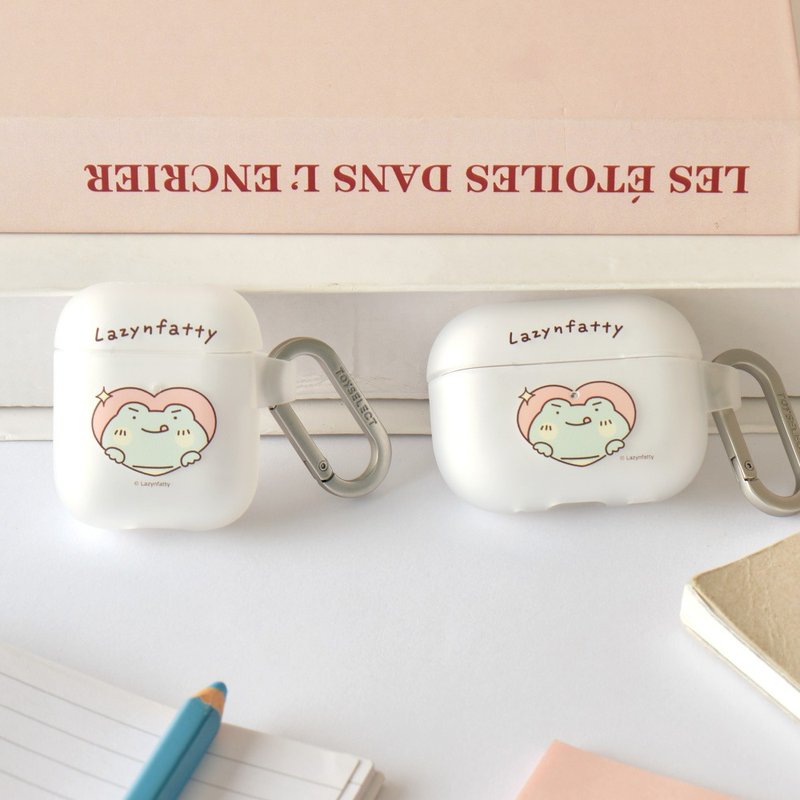 胖才可愛yummy愛心強悍防摔AirPods保護套 - AirPods/耳機保護套 - 塑膠 多色
