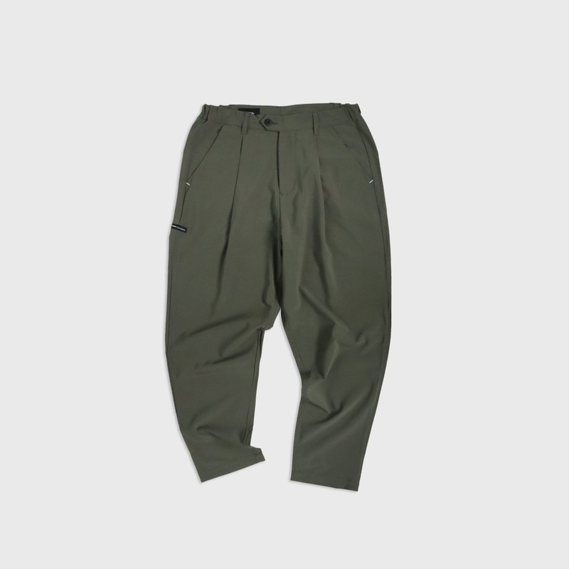 DYCTEAM - Functional Ankle Length Pants (green) - 男長褲/休閒褲 - 其他材質 綠色