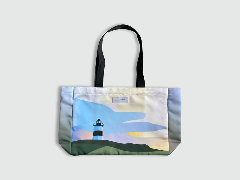 landscape tote bag - Handbags & Totes - Polyester 