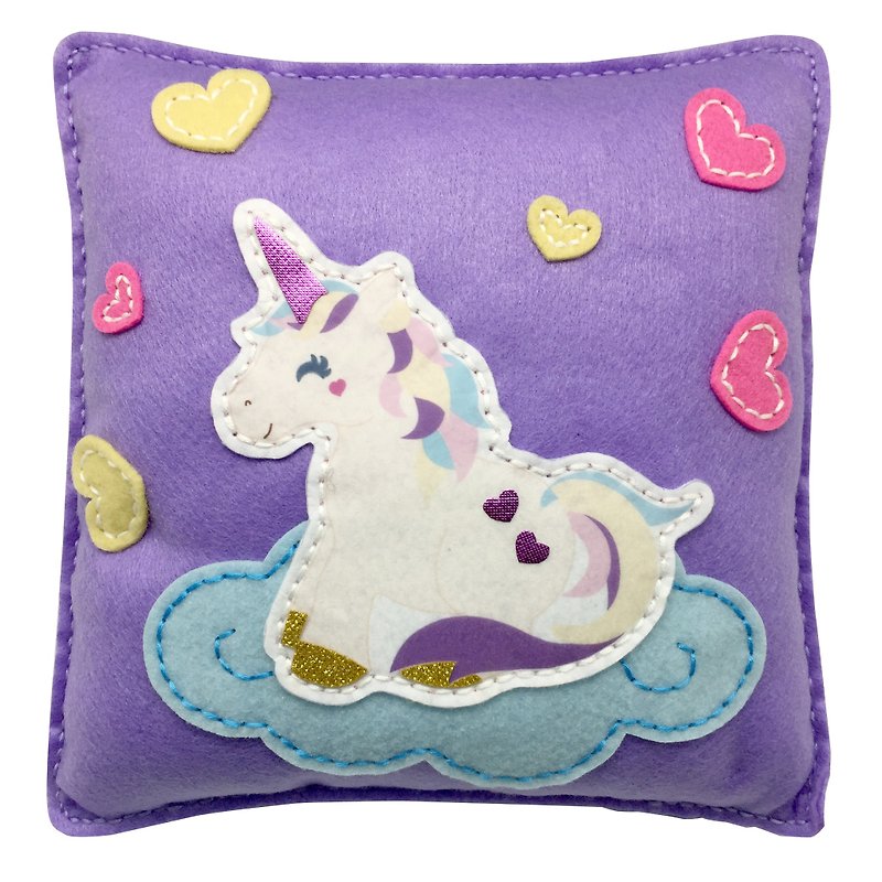 Fairy Land [Material Package] Unicorn Pillow-Purple - Other - Other Materials 