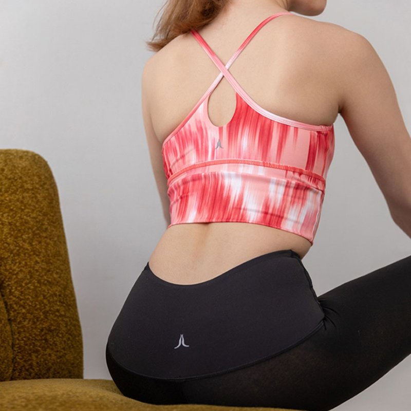 【NAMASTE】Ariel - Red orange - Women's Athletic Underwear - Nylon Pink