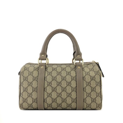 Gucci Small GG Canvas Boston Bag