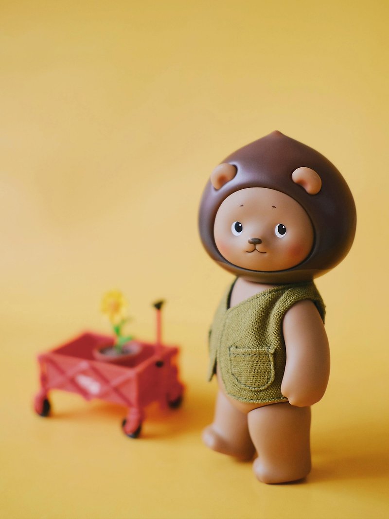 前売り | PlanetBear 栗ヒグマCooky潮遊びフィギュアかわいいおもちゃプレゼント - ボードゲーム・玩具 - その他の素材 多色
