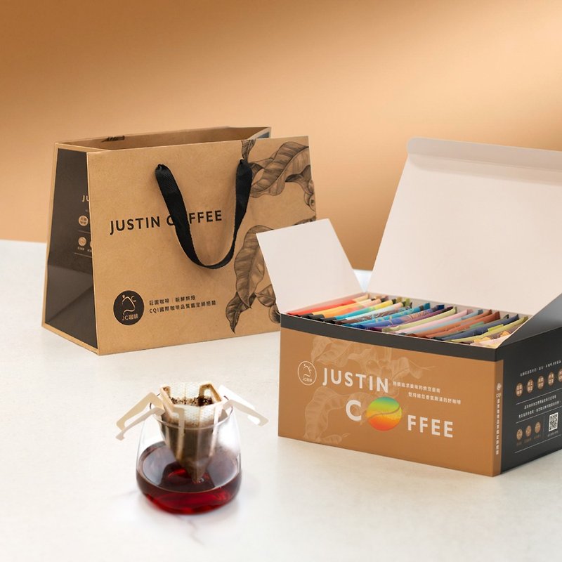 [Gift box/souvenir] Twenty boutique manor filter coffee comprehensive gift box │ Geisha included - Coffee - Other Materials Brown