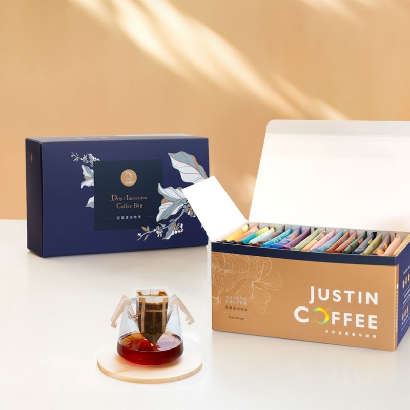 [Gift box/souvenir] Twenty boutique manor filter coffee comprehensive gift box │ Geisha included - Coffee - Other Materials Brown