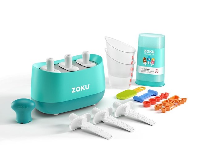 ZOKU Rapid Popsicle Maker Set (Pack of Three) Aqua Blue - Shop zoku-tw  Other - Pinkoi