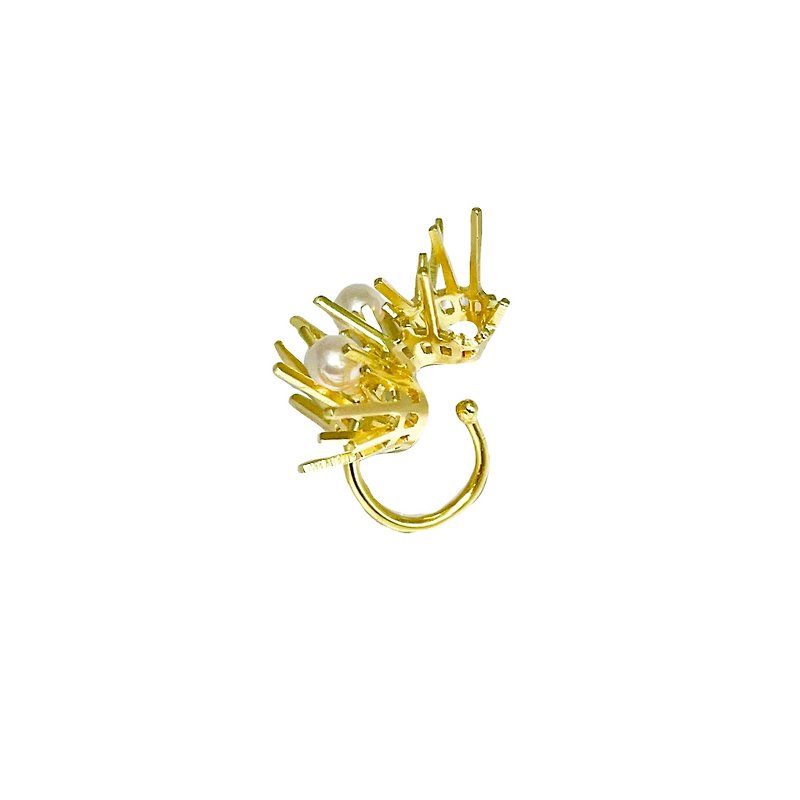 YINFA- Earcuff - Earrings & Clip-ons - Copper & Brass Gold