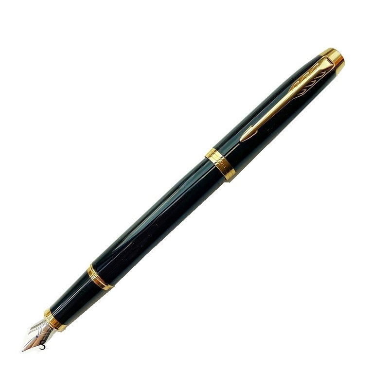 PARKER 新經典系列 鋼筆 麗雅黑金夾 - 鋼筆 - 其他金屬 黑色