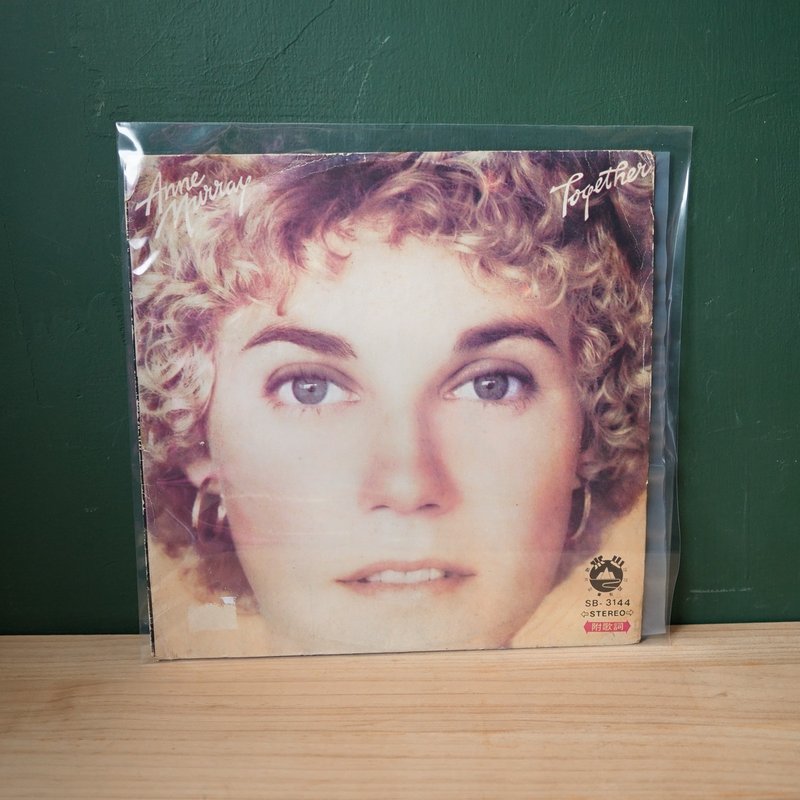 [Arctic second-hand groceries] Second-hand vinyl Anne Murray – Together vinyl records - อื่นๆ - พลาสติก สีดำ