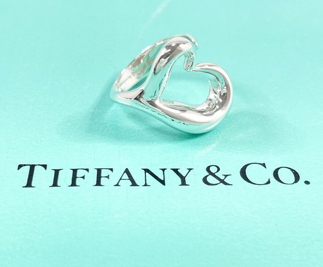 美品 TIFFANY ティファニー オ－プンハ－トシルバーリング 美品 TIFFANY ティファニー オ－プンハ－トシルバーリング 日本直送