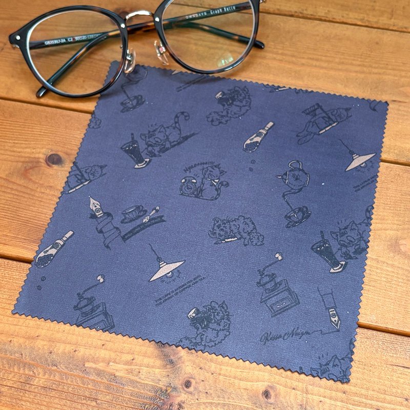 cloth_咖啡廳超細纖維擦拭布_咖啡廳器具 - 眼鏡盒/眼鏡布 - 其他人造纖維 灰色