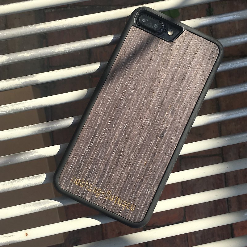Soft wood iPhone case - Phone Cases - Wood Black