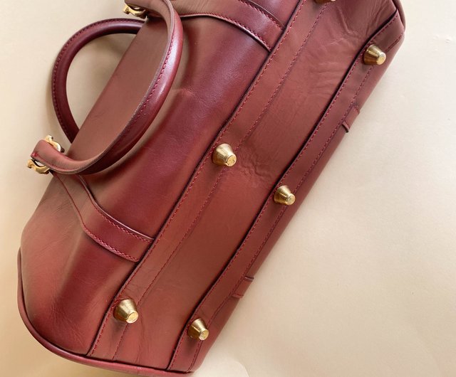 Mulberryボストンバッグ　Made in Itary Mulberry | ダルストン ボストンバッグ | アスファルト