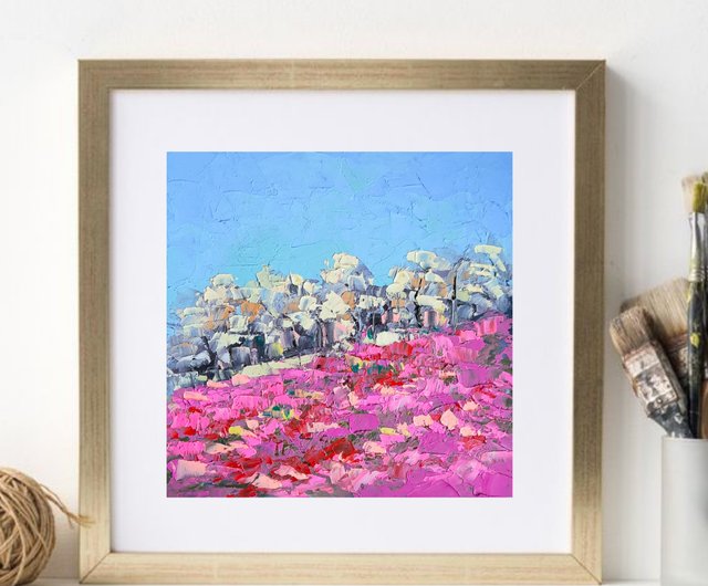 精霊と花、絵画、アート il_340x270.4038880501_m22g.jpg