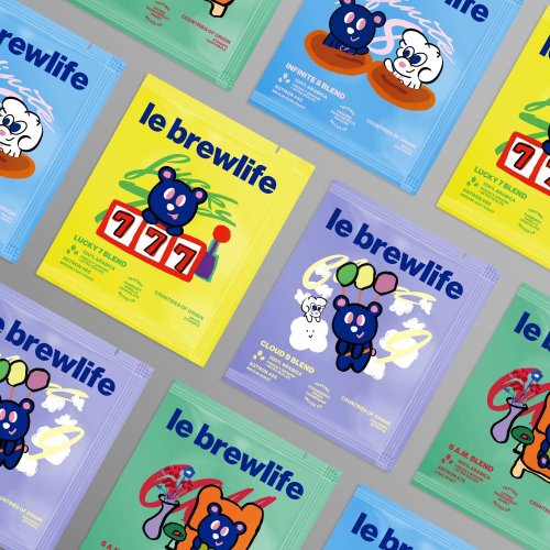le brewlife 樂步 【樂步咖啡】浸泡式精品咖啡四款酒漬咖啡冰熱皆宜 10入