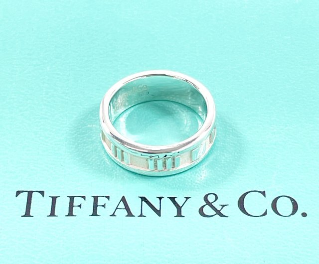 Tiffany ティファニー アトラス シルバー925リング10号 美品 正規品 日本直送 中古美品】10号 ティファニー TIFFANY&Co. リング