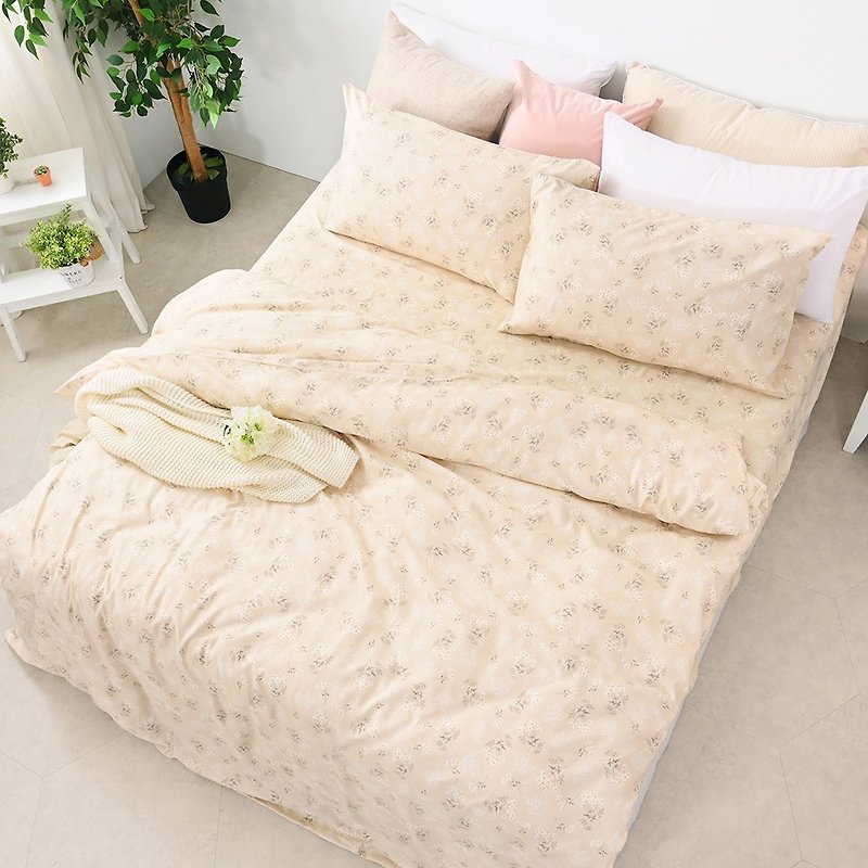 Bed Bag Quilt Set-Single/Double/Large/Austria Tencel/Wish Embroidery Made in Taiwan - Bedding - Other Materials Pink