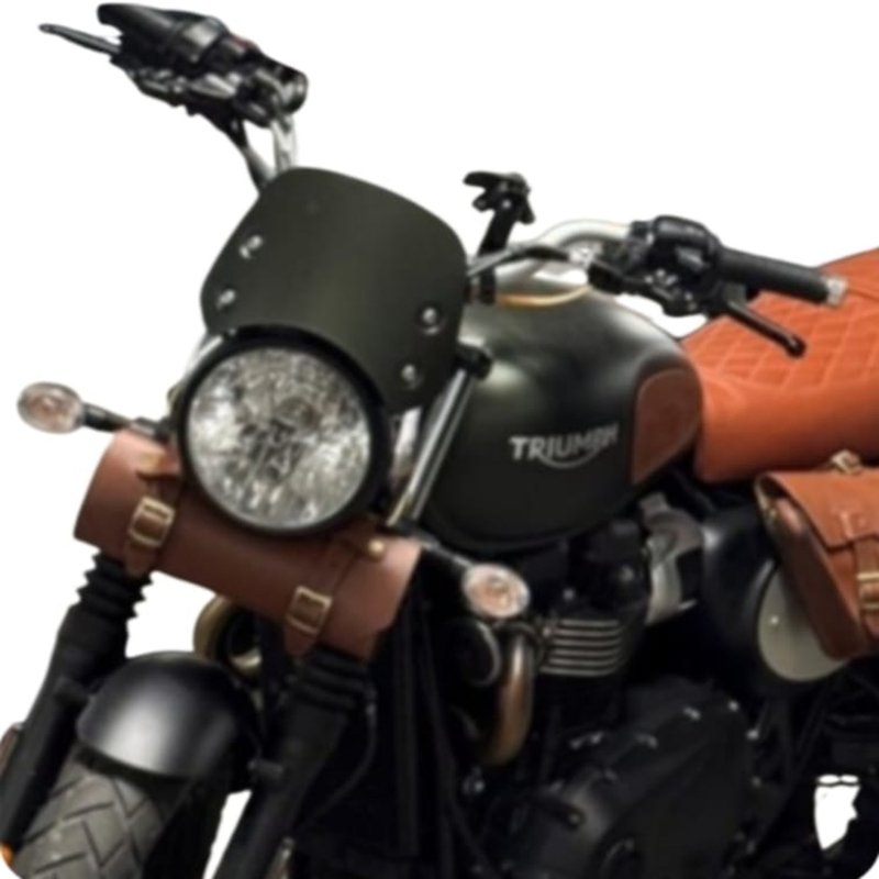 Tool Rolls (Real Leather) for Classic Bike tool wrap storage roll bag Leather - 其他 - 真皮 黑色