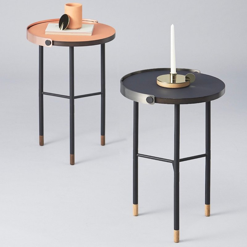 camino CARMEL 高腳銅環邊桌 沙發桌 咖啡桌 茶几 高腳桌 床邊桌 - 其他家具 - 其他材質 多色