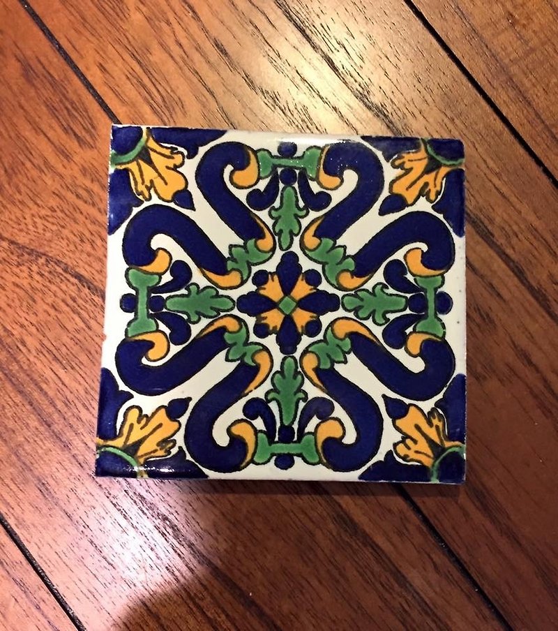 Additional replenishment! Spanish-style hand-painted tiles Q subsection (a total of 25 models) - Other - Pottery 