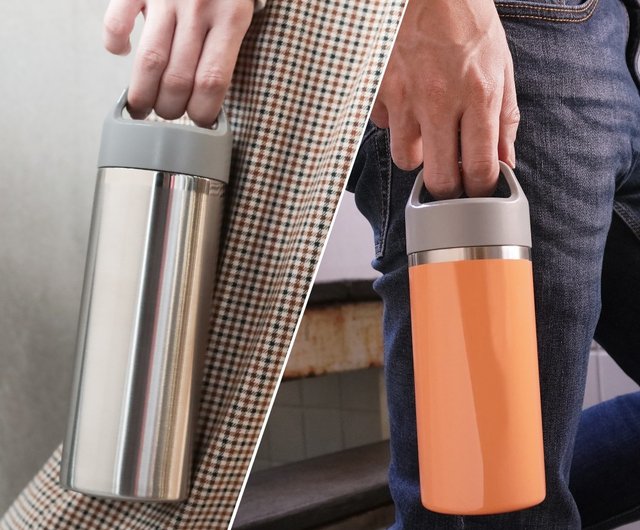 330ML Handle Coffee Mug Stainless Steel Thermos Cups Vacuum Flask