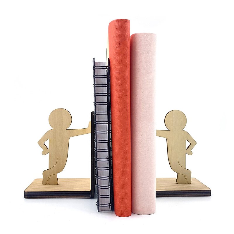 TeamGreen Lifestyle Lifestyle Series-High-quality bookends - Bookshelves - Eco-Friendly Materials Khaki